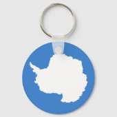 Vlag van Antarctica Sleutelhanger (Achterkant)