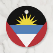 vlag van Antigua en Barbuda Bedankjes Labels (Voorkant)