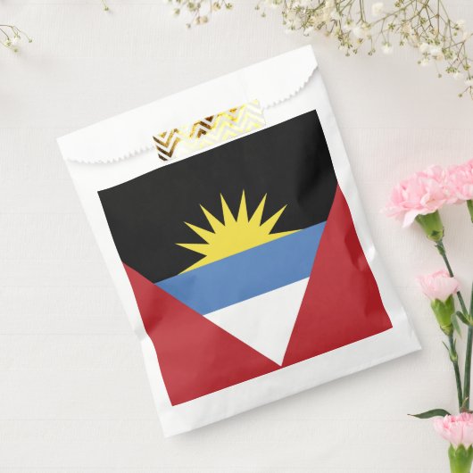 vlag van Antigua en Barbuda Bedankzakje (Gezegeld)