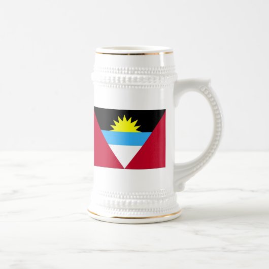 Vlag van Antigua en Barbuda Bierpul (Rechts)