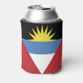 vlag van Antigua en Barbuda Blikjeskoeler (Blikje Achterkant)