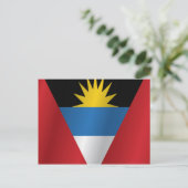 vlag van Antigua en Barbuda Briefkaart (Staand voorkant)