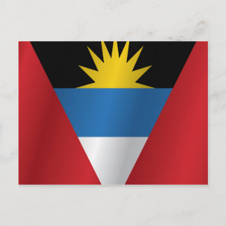 vlag van Antigua en Barbuda Briefkaart