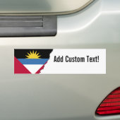 Vlag van Antigua en Barbuda Bumpersticker (Op auto)