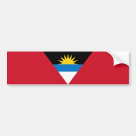 Vlag van Antigua en Barbuda Bumpersticker