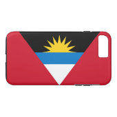 Vlag van Antigua en Barbuda Case-Mate iPhone Case (Achterkant (Horizontaal))