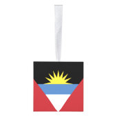 vlag van Antigua en Barbuda Decoratie (Rechts)