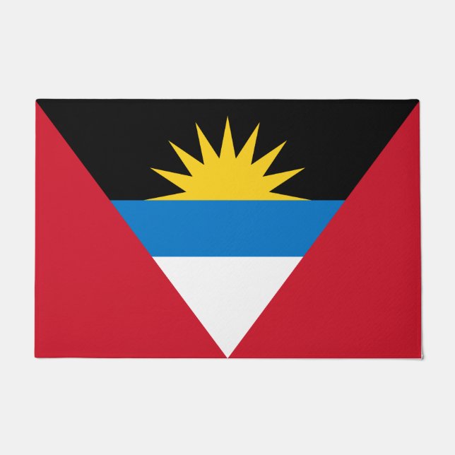 Vlag van Antigua en Barbuda Deurmat (Voorkant)
