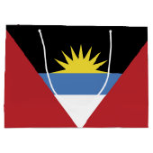 vlag van Antigua en Barbuda Groot Cadeauzakje (Achterkant)