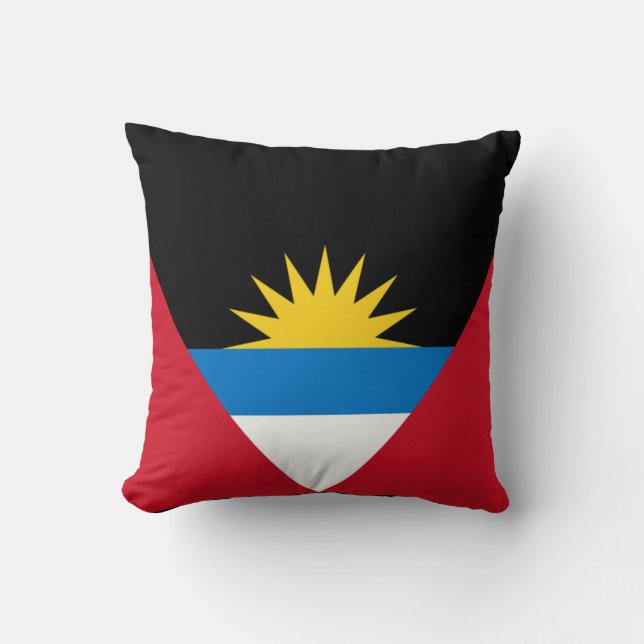 Vlag van Antigua en Barbuda Kussen (Voorkant)