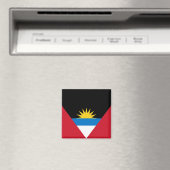 Vlag van Antigua en Barbuda Magneet (Insitu (Vaatwasser))