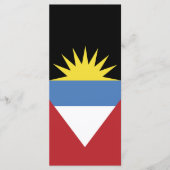 vlag van Antigua en Barbuda Menu (Voorkant)