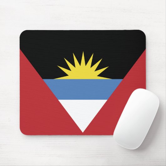 vlag van Antigua en Barbuda Muismat (Met muis)
