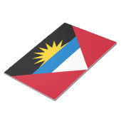 Vlag van Antigua en Barbuda Notitieblok (Schuin)