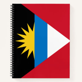Vlag van Antigua en Barbuda Notitieboek