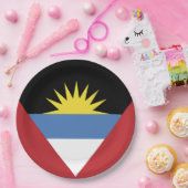 vlag van Antigua en Barbuda Papieren Bordje (Feest)
