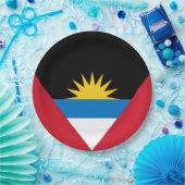 Vlag van Antigua en Barbuda Papieren Bordje (Feest)