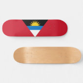 Vlag van Antigua en Barbuda Persoonlijk Skateboard (Horizontaal)
