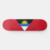 Vlag van Antigua en Barbuda Persoonlijk Skateboard (Horizontaal)