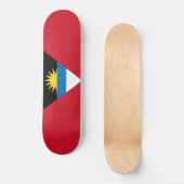 Vlag van Antigua en Barbuda Persoonlijk Skateboard (Voorkant)