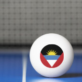 vlag van Antigua en Barbuda Pingpongbal (Net)