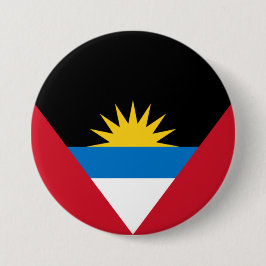 Vlag van Antigua en Barbuda Ronde Button 7,6 Cm