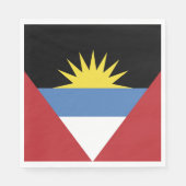 vlag van Antigua en Barbuda Servet (Voorkant)