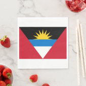 Vlag van Antigua en Barbuda Servet (Insitu)