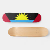 Vlag van Antigua en Barbuda Skateboard (Horizontaal)