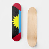 Vlag van Antigua en Barbuda Skateboard (Voorkant)