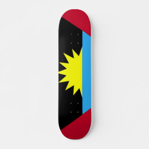 Vlag van Antigua en Barbuda Skateboard