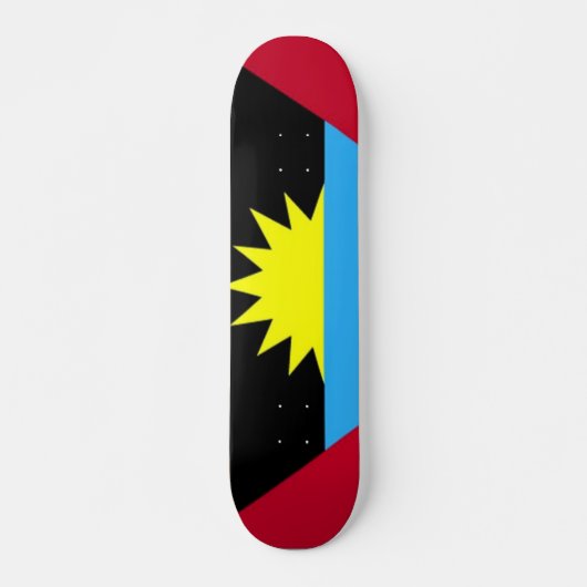 Vlag van Antigua en Barbuda Skateboard (Voorkant)
