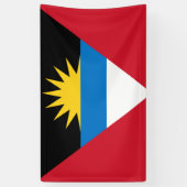 Vlag van Antigua en Barbuda Spandoek (Verticaal)