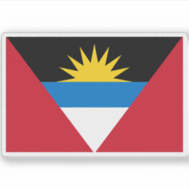 Vlag van Antigua en Barbuda Sticker