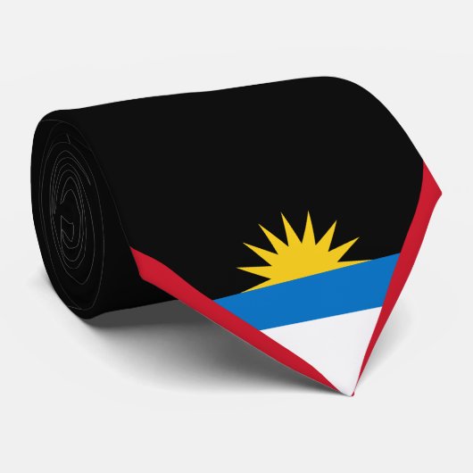 Vlag van Antigua en Barbuda Stropdas (Opgerold)