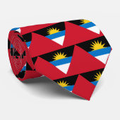 Vlag van Antigua en Barbuda Stropdas (Opgerold)