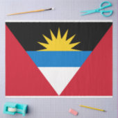 Vlag van Antigua en Barbuda Tissuepapier (Craft)