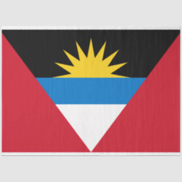 Vlag van Antigua en Barbuda Tissuepapier