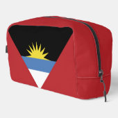vlag van Antigua en Barbuda Toilettasje (Rechterhoek)