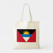 Vlag van Antigua en Barbuda Tote Bag (Achterkant)