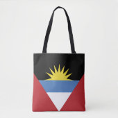 vlag van Antigua en Barbuda Tote Bag (Voorkant)