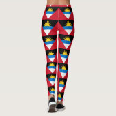 vlag van Antiguan en Barbudan Leggings (Achterkant)