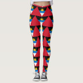 vlag van Antiguan en Barbudan Leggings (Voorkant)