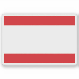 Vlag van Antwerpen, België Sticker