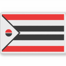 Vlag van Arapaho natie en stam, Verenigde Staten Sticker