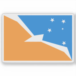 Vlag van Argentijns Antarctica Sticker