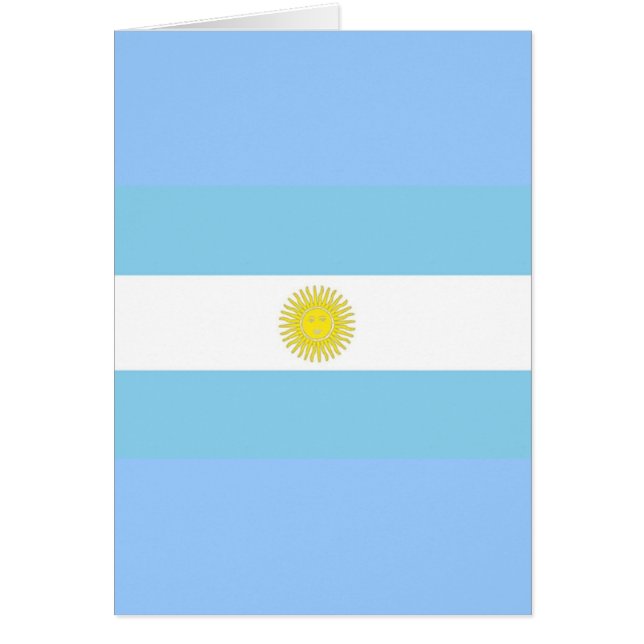 Vlag van Argentinië (Voorkant)