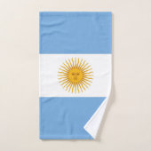 vlag van Argentinië Bad Handdoek (Handdoek)