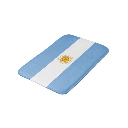 vlag van Argentinië Badmat (Gekanteld)