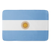 Vlag van Argentinië Badmat (Voorkant)